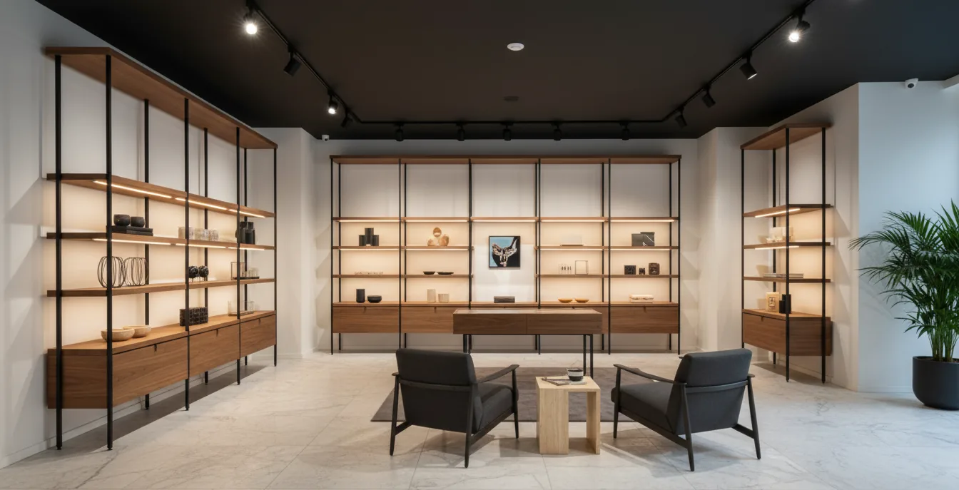 Showroom — Designkonzept
